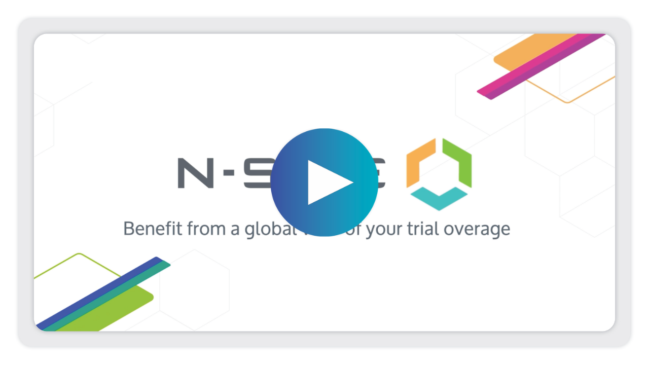 Benefit from a global view of your trial overage