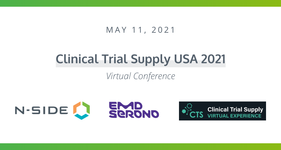 Join N-SIDE and EMD Serono at Arena International’s Clinical Trial Supply USA 2021!