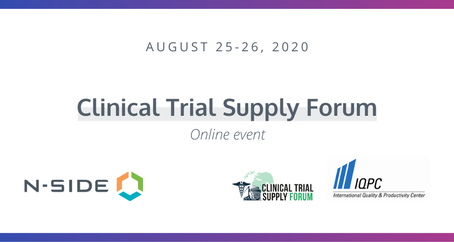 Join N-SIDE at IQPC Exchange’s Clinical Trial Supply Forum!