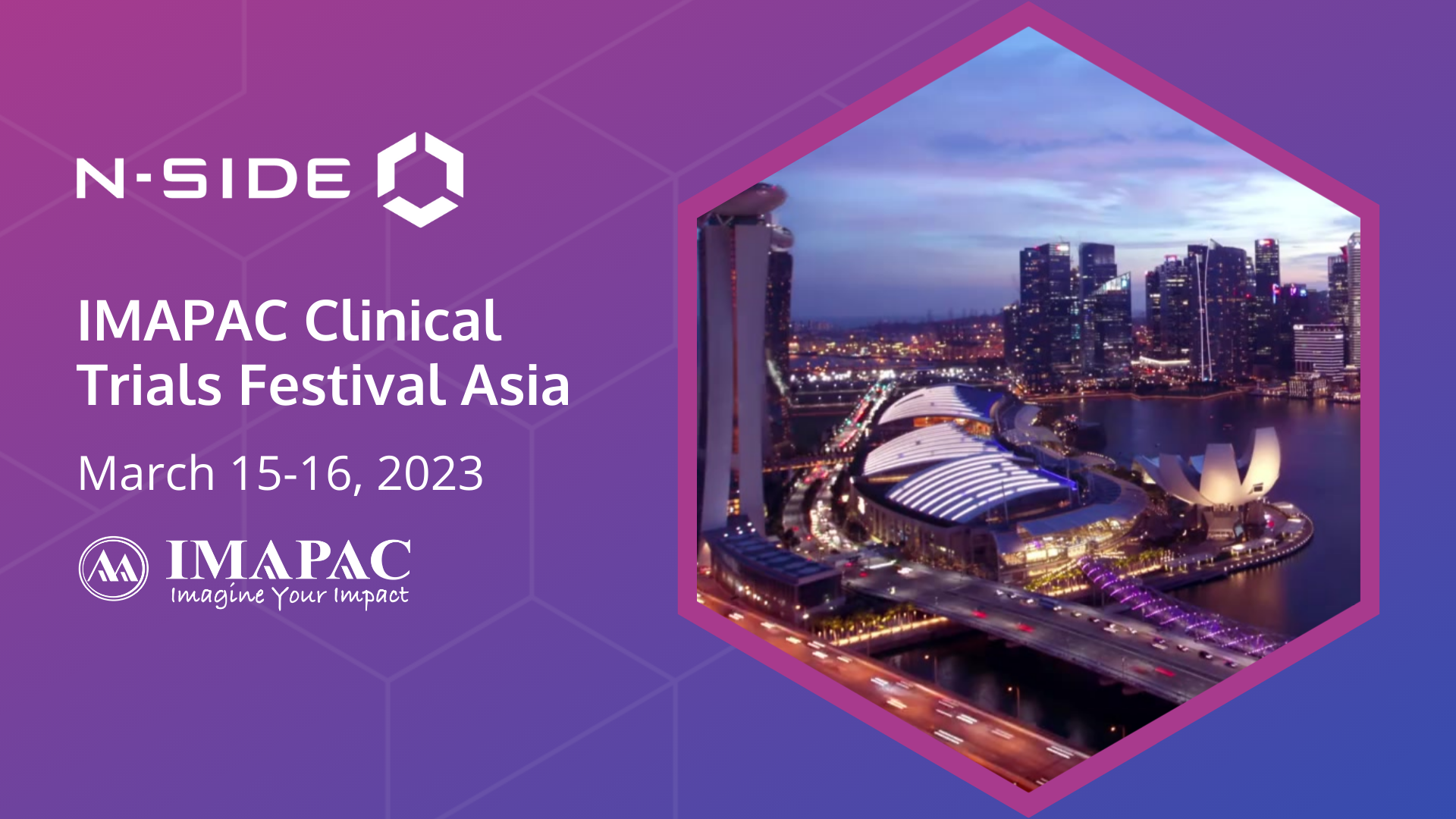 For the first time, meet N-SIDE in Singapore at the CTFA 2023